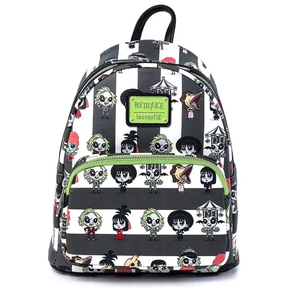 Loungefly | Bags | Nwt Loungefly Beetlejuice Chibi Backpack  display picture 3